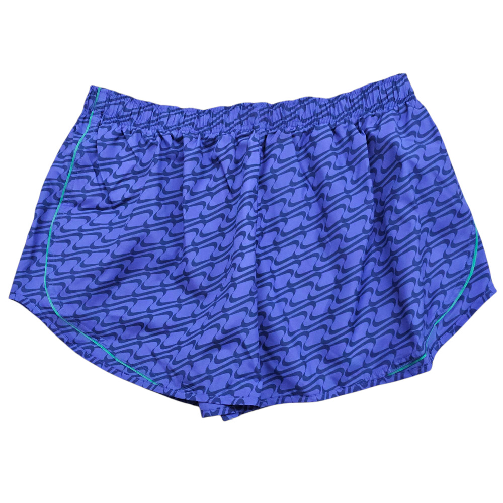 NWT Nike Shorts Womens Size XXL Purple Black Icon Clash Dri Fit Tempo Running - Picture 2 of 10